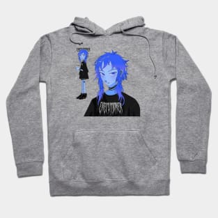 Alternate girl (transparent) Hoodie